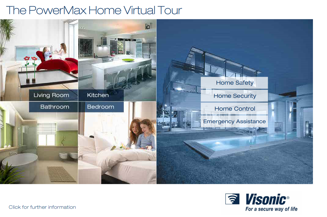 Impianti di allarme - Power Max Home Virtual Tour