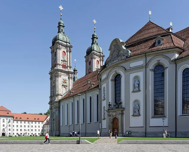 Complesso abbaziale e cattedrale di San Gallo – rappresentazione sfocata